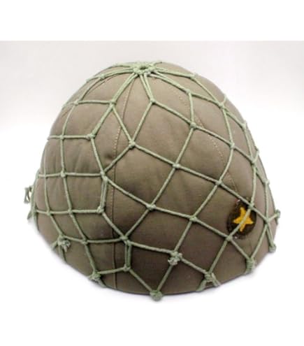 Amazon.co.jp: 大日本帝国 日本軍 90式 鉄帽 ヘルメット 擬装網付 複製